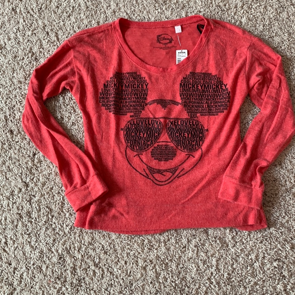 NWT Disney long sleeve shirt